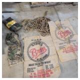 Q1 - Hunting Blind, Camo Netting, Burlap Assorted