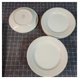 N3 - Homer Laughlin Best China 8" Plates Set of 12