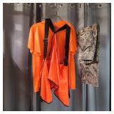 S1 - Blaze Orange Hunting Safety Vest an Blaze ora