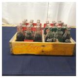 T2 - Vintage Coca-Cola Wooden Crate with Vintage y