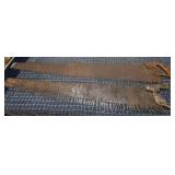 T3 - Pair of Antique One-Man Crosscut Sa Two vinta