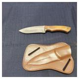 C3 - Damascus Steel Fixed Blade Knife wi Fixed bla
