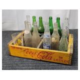 G2 - Coca-Cola Crate with Assorted Soda Yellow woo