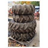 Yd - John Deere Agricultural Tractor Tir Stack of