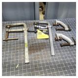 Flb - Assorted Clamps Including Berger 1 Collectio