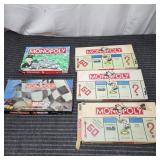 K1 - Monopoly Board Game Collection - 6 Collection