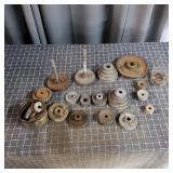 M2 - Assorted V-Belt Pulleys and Step Pu Collectio