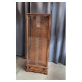 T3 - Tall Wood and Glass Curio Display C Gun cabin