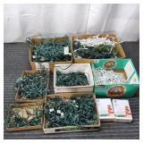 E3 - Large Lot of Christmas String Light Large col