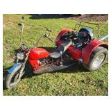 Custom VW-Powered Trike Motorcycle Proje Three-whe