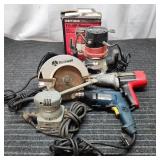 K1 - Corded Power Tool Lot - Impact, Dri Collectio