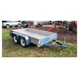 Yd - Tandem Axle Utility Trailer with Dr Tandem ax