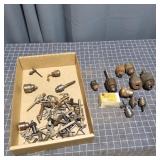 M4 - Assorted Drill Chucks, Keys, and Ac Collectio