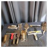 F4 - Assorted Masonry Trowels and Finish Collectio