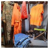 N5 - Hunting Gear Lot with Blaze Orange Complete h