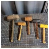 Flb - Collection of Five Mallets and Ham Set of fi