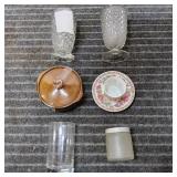 E2 - Assorted Glassware and Porcelain Te Collectio
