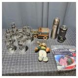 I3 - Drinking Glasses, Thermoses, Hershe Mixed lot