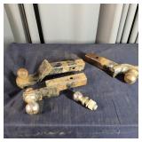 T4 - Trailer Hitch Ball Mounts and Hitch Lot of tr
