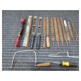 T2 - Assorted Files, Rasps, and Hand Saw Collectio