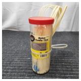 H2 - Assorted Nylon Cable Ties in Storag Container
