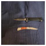 Mc - Two Folding Pocket Knives with Clip Pair of f