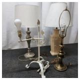 K2 - Assortment of Four Table Lamps with Collectio