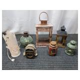 M2 - Collection of Decorative Lanterns a Assortmen