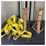 T4 - Sumco Jack Stands Pair with Yellow Pair of Su