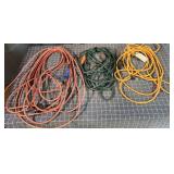 T5 - Three Outdoor Extension Cords - Ora Set of th
