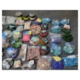 M3 - Large Lot Decorative Glass Gems, Ma Extensive
