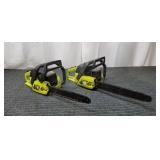 t5 - Poulan Gas Chainsaws Pair - 2055 Mo Pair of P