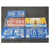 T2 - Michigan License Plates Collection, Collectio