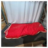 F3 - Horse Blanket and Farrier Tools Lot Lot inclu