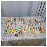 Flb - Large Lot of Assorted Screwdrivers Collectio
