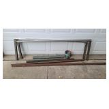 Yd - Skateboard Rail with Metal Brackets Skateboar