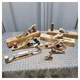 T3 - Collection of Hand Planes and Woodw Assortmen