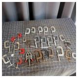 Flb - Large Lot of Assorted C-Clamps Var Collectio