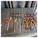 Flb - Assorted Woodworking Clamps - Bar Collection