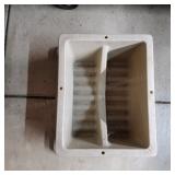 Q2 - Vintage  Washboard Tub with Ridges Vintage wa