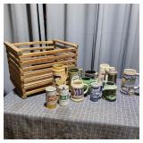 S2 - Collection of Beer Steins, Mugs, an Assorted