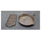 L5 - Griswold No. 9 Cast Iron Skillet wi Griswold