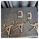 Flb - C-Clamps and Locking Pliers Clamp Assortment