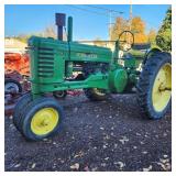 John Deere Model B Tractor with 3-Point John Deere