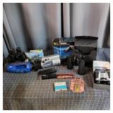 Flb - Binoculars Lot with Emergency Radi Assorted
