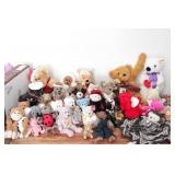 Large Group of Plush Bears - 30+ pc