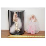 2 Barbies - One in Display Box