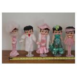5 Betty Boop Dolls
