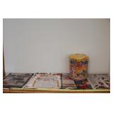 Poster & Calendars in Large Carousel Tin
