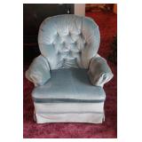 Oscar Rau Upholstered Rocker